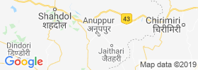 Anuppur map